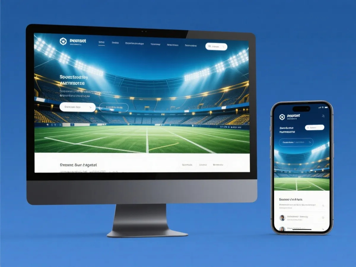 世界杯官方导航界面示意图